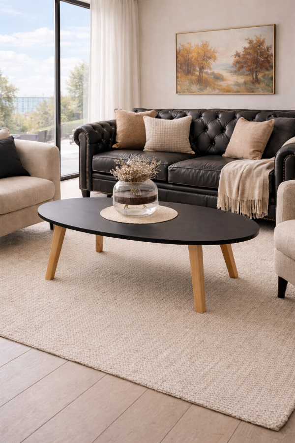 Producto - Mesa ratona oval