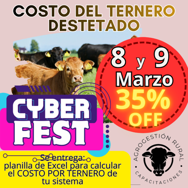 Producto - Taller Online: Costo del Ternero