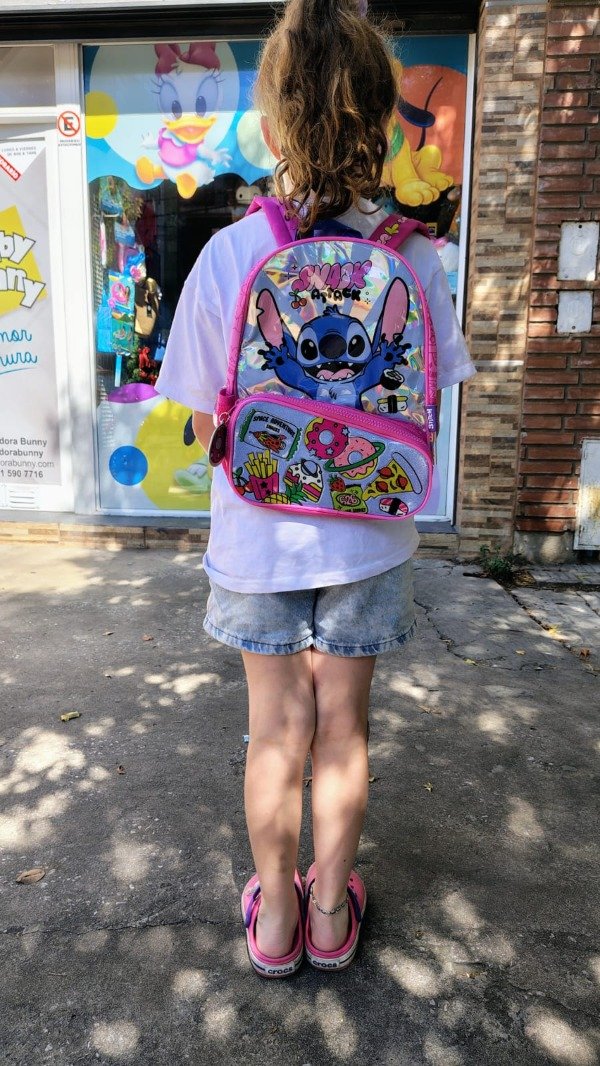 Producto - Stitch Snacks - Mochila 12" Espalda