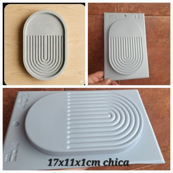 Producto - Placa espiral oval chica 483