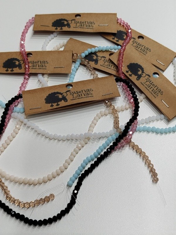 Producto - TIRA DE VIDRIO FACETADA 4 MM