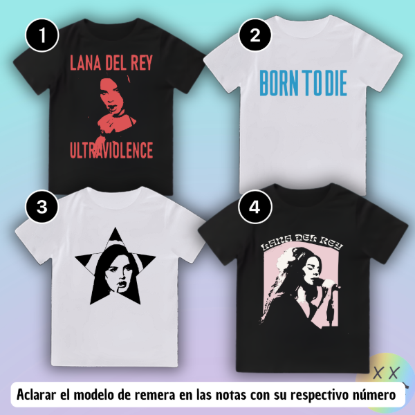 Producto - Baby Tee Lana del Rey #1