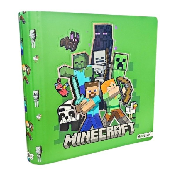 Producto - Carpeta Nro 3 Minecraft Oficial Personajes
