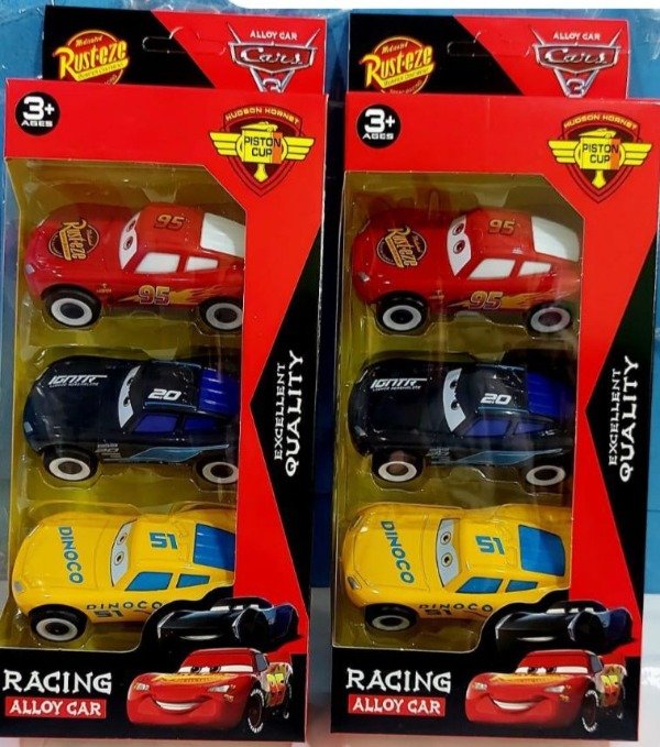 Producto - AUTOS CARS X3 UNIDADES X10CM