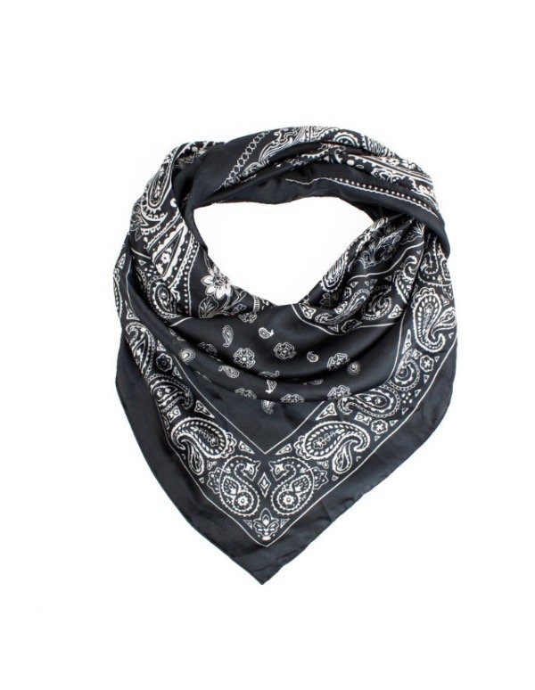 Producto - Pañuelo Paisley Black Fame XXL - 0