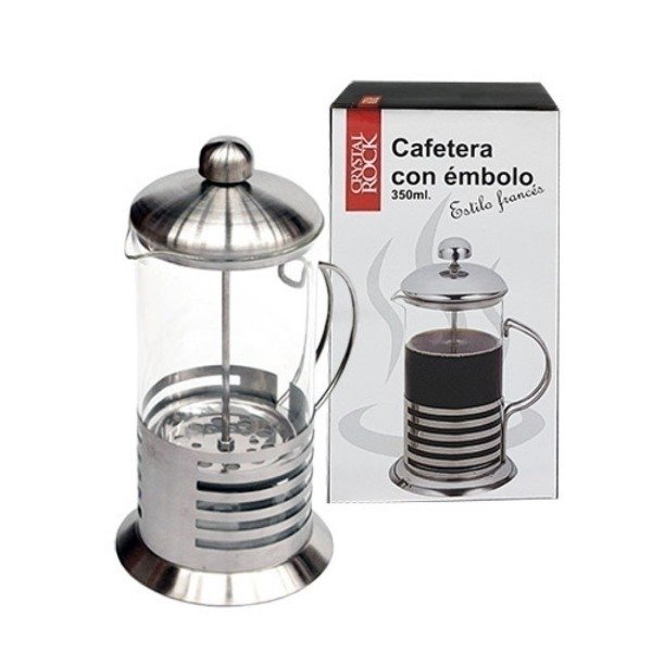 Producto - CAFETERA PRENSA FRANCESA 350 ML CON BASE DE ACERO
