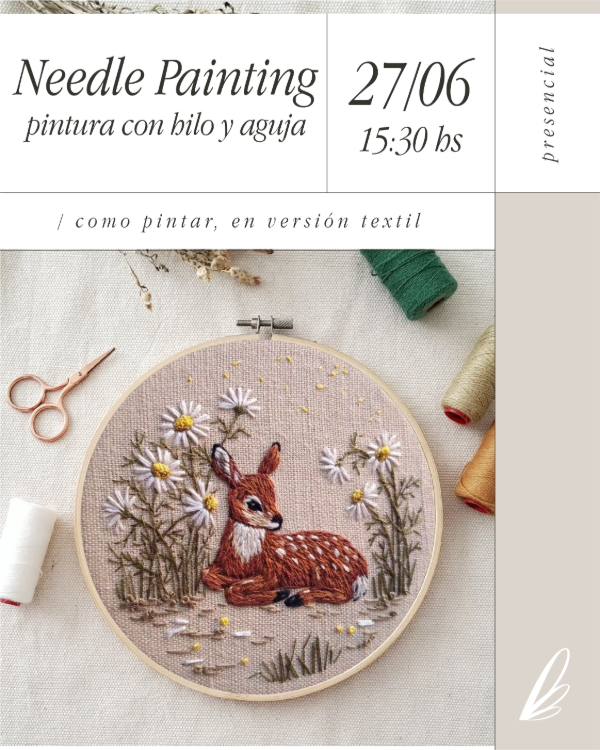 Producto - Workshop de Needle Painting