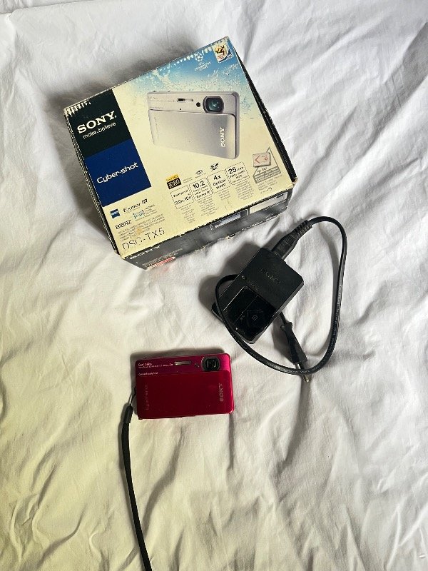 Producto - Cámara digital Sony TX5