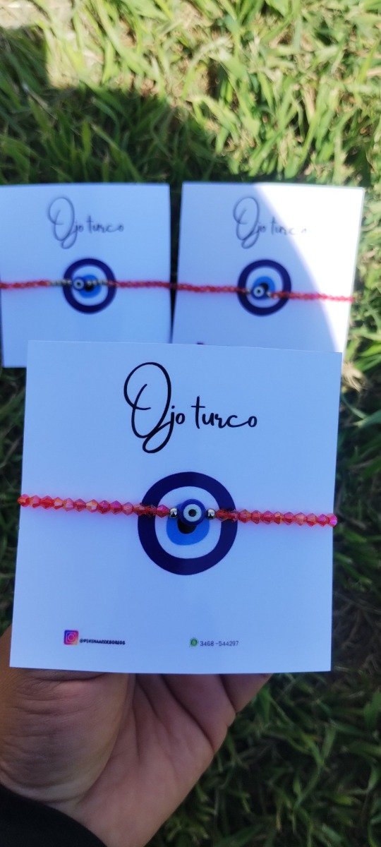 Producto - Ojo turco cristal rojo