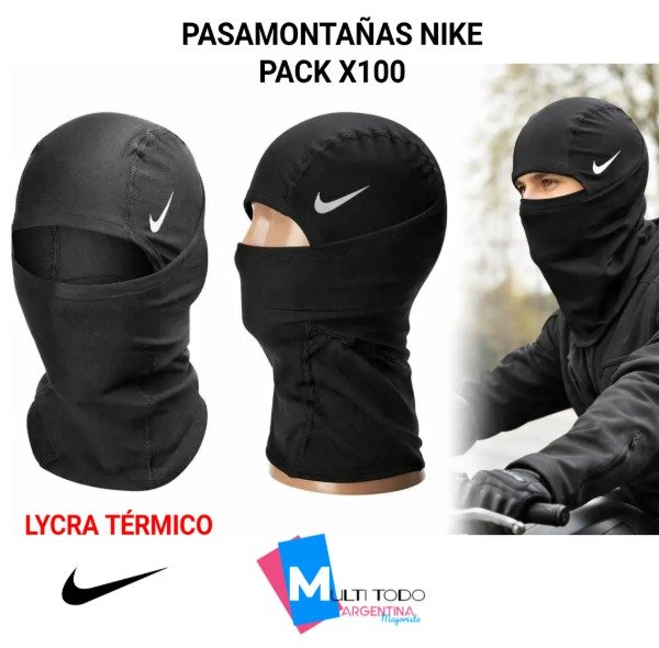 Producto - PASAMONTAÑAS NIKE LYCRA TÉRMICO PACK X100