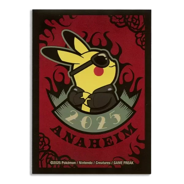 Producto - Folios Oficiales Pokemon: Anaheim Pikachu x65