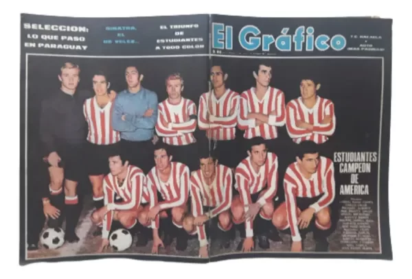 Producto - El Grafico Estudiantes Campeon De America Numero 2537 1968 (usado)