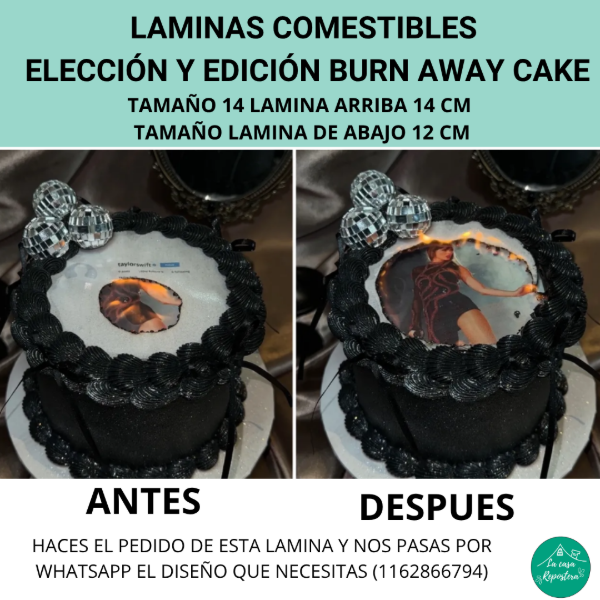 Producto - LAMINA PERSONALIZADA DE ARROZ BURN AWAY