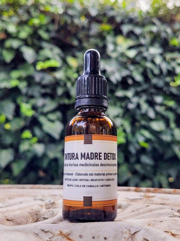 Producto - TINTURA MADRE DETOX 50cc. EXPULSION TOXINAS PARASITOS FORTALECE SIST. DIGESTIVO