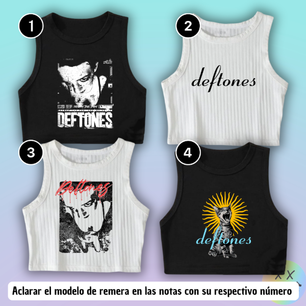 Producto - Musculosas Deftones # 1
