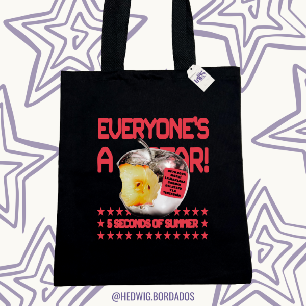 Producto - TOTE BAG 5SOS Bite The Apple #1