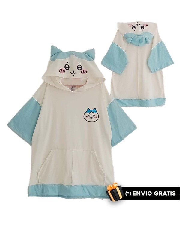 Producto - Remera Hachiware Chiikawa Moda Kawaii