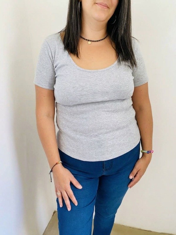 Producto - Remera BODY manga corta de rib