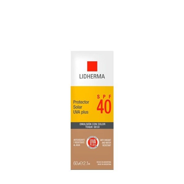 Producto - Protector Solar UVA plus SPF 40 con color toque seco