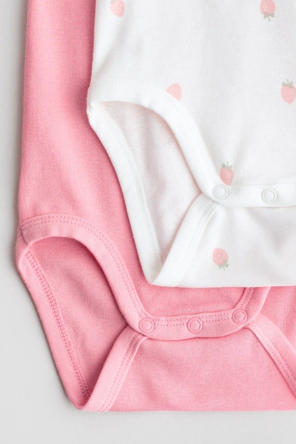 Producto - Pack de bodies 12/18meses HyM rosa - 1