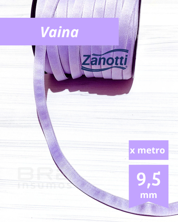 Producto - Vaina "Tacuara" Zanotti 10 mm - Lila (x Metro)