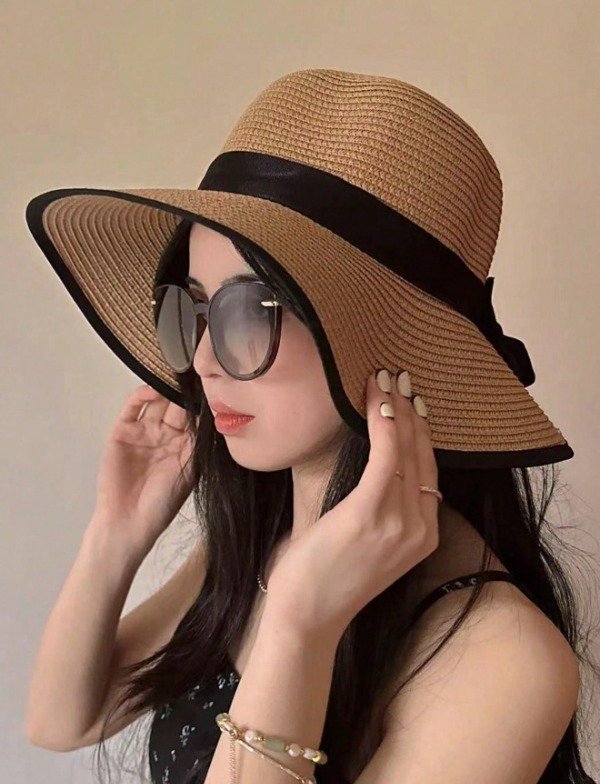 Producto - Sombrero de paja de ala ancha - 2