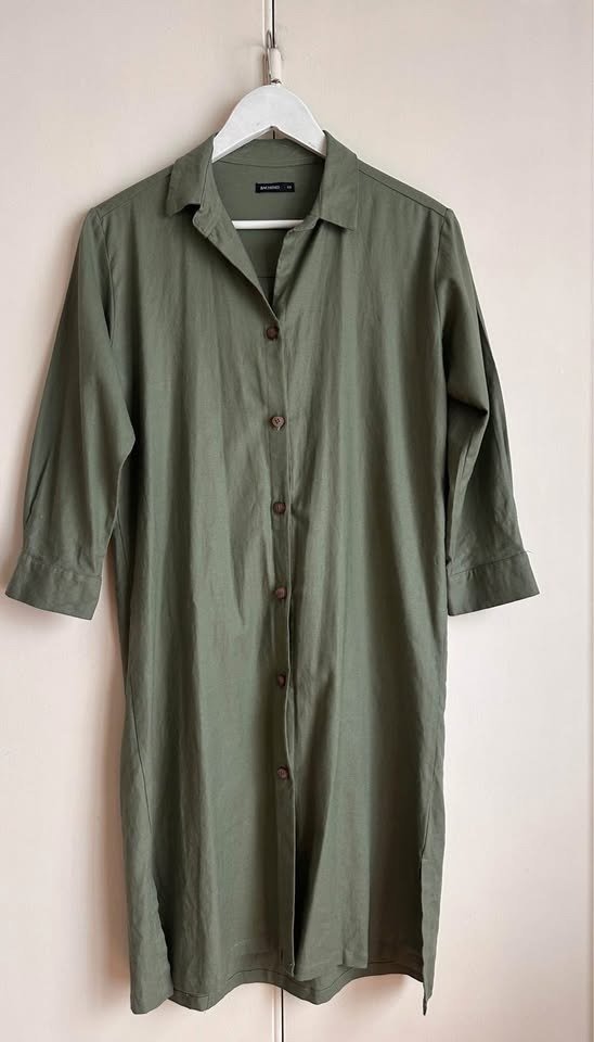 Producto - Vestido de lino camisero Talle XS