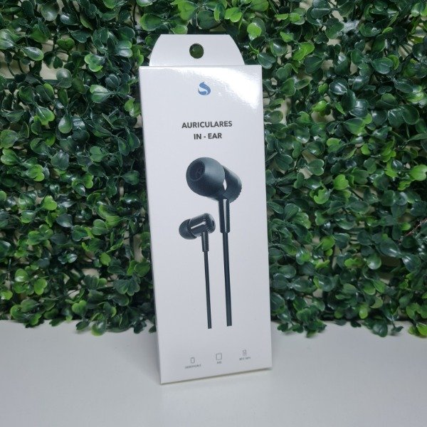 Producto - AURICULAR CON CABLE EN CAJA SUONO