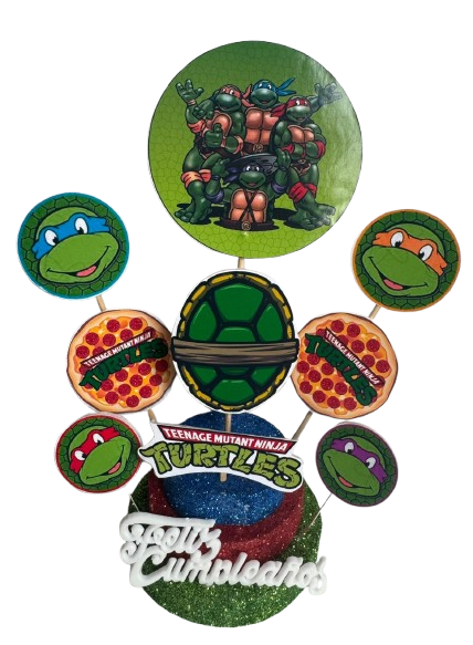 Producto - Adorno Base Telgopor Tortugas Ninja x1