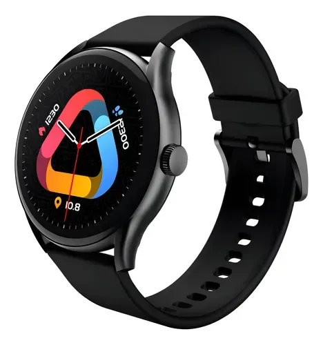 Producto - SMARTWATCH QCY WATCH GT NEGRO IPX68 AMOLED 100 DEPORTES FUNCION SALUD MONITOREO