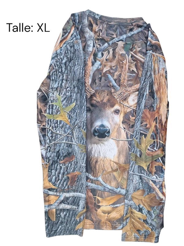 Producto - Camisetas camuflada de ciervo XL