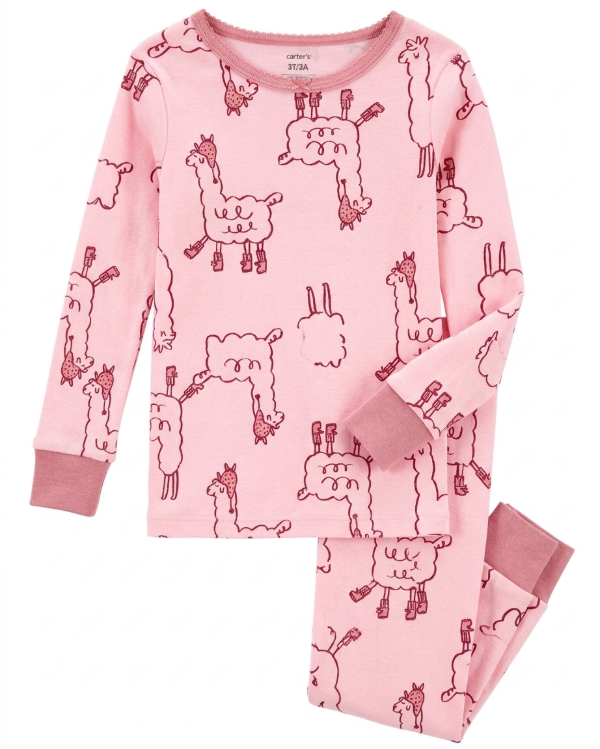 Producto - Pijama Invierno Nena Llama