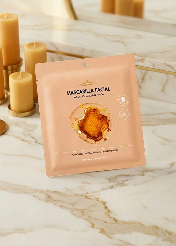 Producto - Mascarilla Facial de Miel Paris Night- Nutrición, Brillo y Pureza