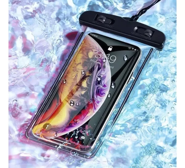 Producto - Funda Sumergible Protectora Para Celular Colgante Colores Surtidos.