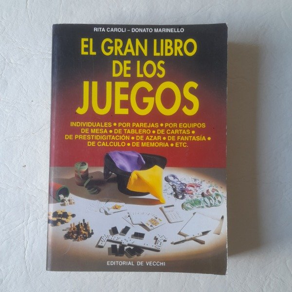 Producto - El gran libro de los juegos - Caroli - Marinello