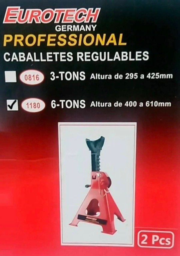 Producto - CABALLETE 6TN. (precio en pesos)