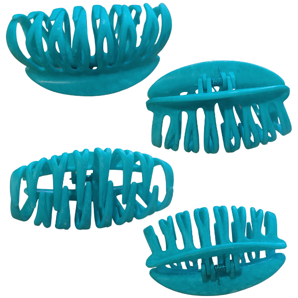 Producto - Broche Para Pelo Tubular Opaco Grande Para Mujer X unidad - 6