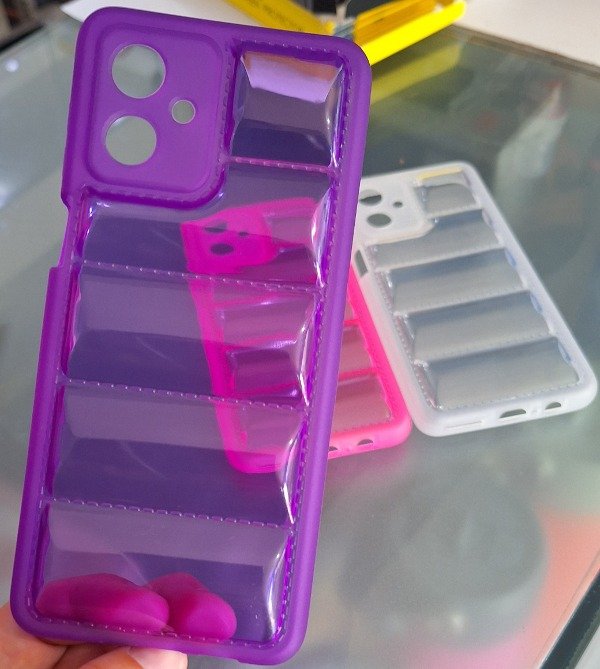 Producto - Fundas puffer silicona. Moto g54