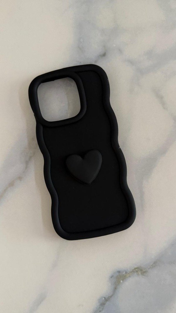 Producto - Funda ondulada corazón redmi 12 C