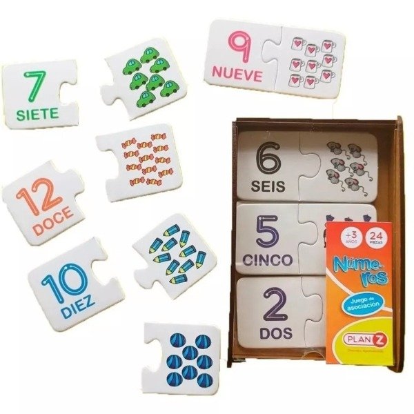 Producto - Juego de Asociaciones - Números
