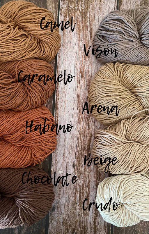 Producto - HILO DE ALGODON AZHALEA - 8 cabos