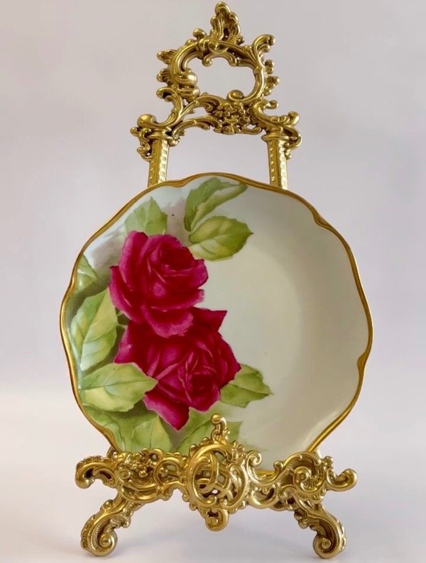 Producto - Plato Rosenthal Rosas