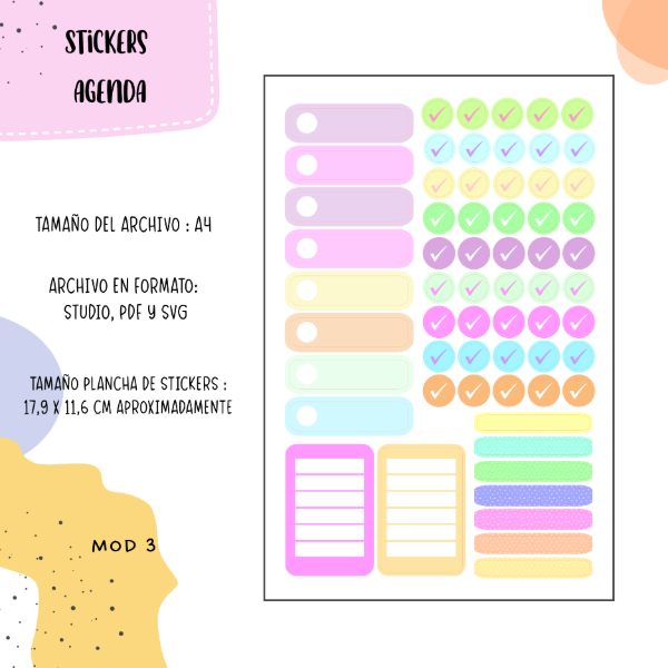 Producto - Stickers para plotter mod 3