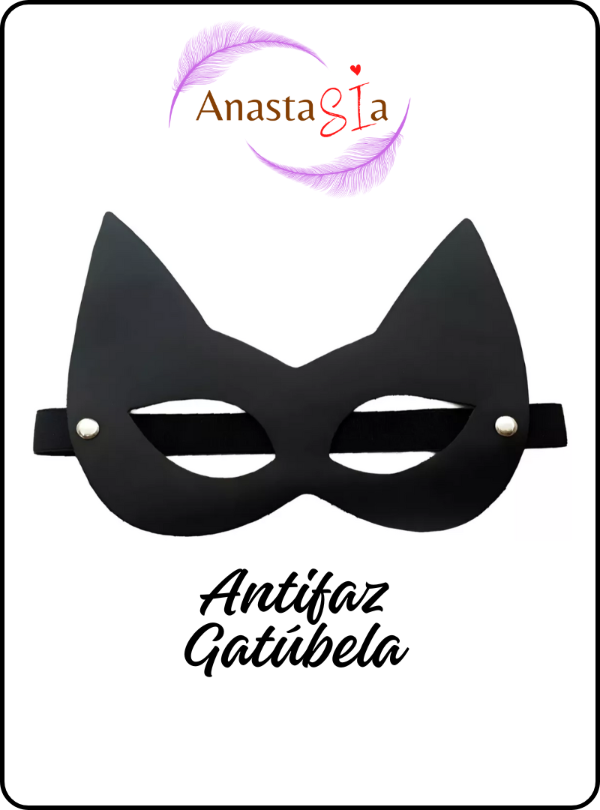 Producto - Antifaz gatúbela de cuero