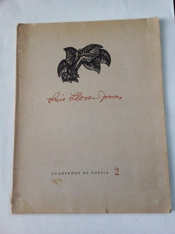 Producto - Cuadernos de poesía #2 - Luis Llorens Torres - Instituto de Cultura 1959