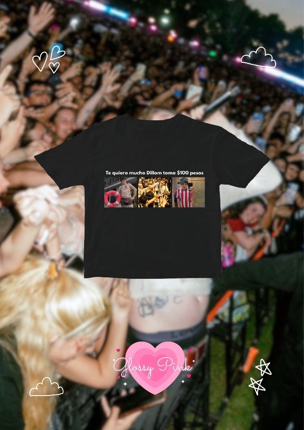 Producto - Baby Tee Te Quiero Mucho Dillom - DTF