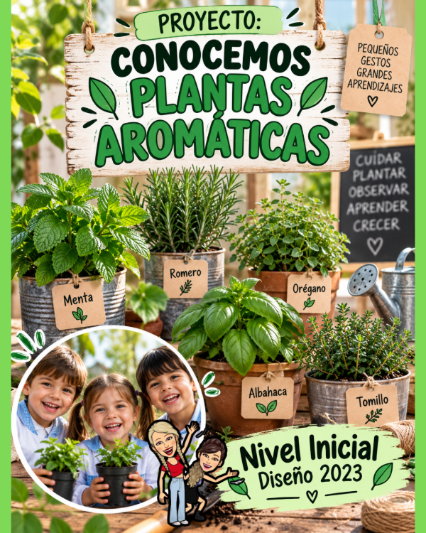 Producto - SECUENCIA DIDÁCTICA. CONOCEMOS LAS PLANTAS AROMÁTICAS. NIVEL INICIAL