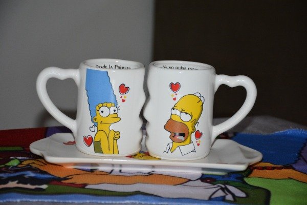 Producto - TAZAS Tú y Yo - HOMERO Y MARGE