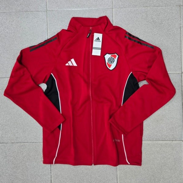 Producto - Campera Rompeviento River Plate Microfibra Roja