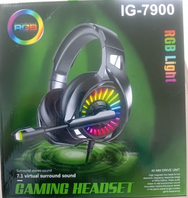 Producto - Auriculares GAMING HEADSET IG - 7900